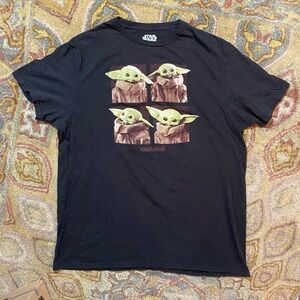 Star Wars Mandalorian Yoda T-Shirt Size L